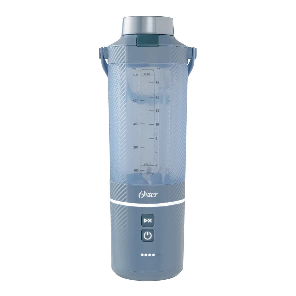 Licuadora Portátil Oster, GoMAX, 590 Ml De Capacidad, Para Smoothies, Color Azul