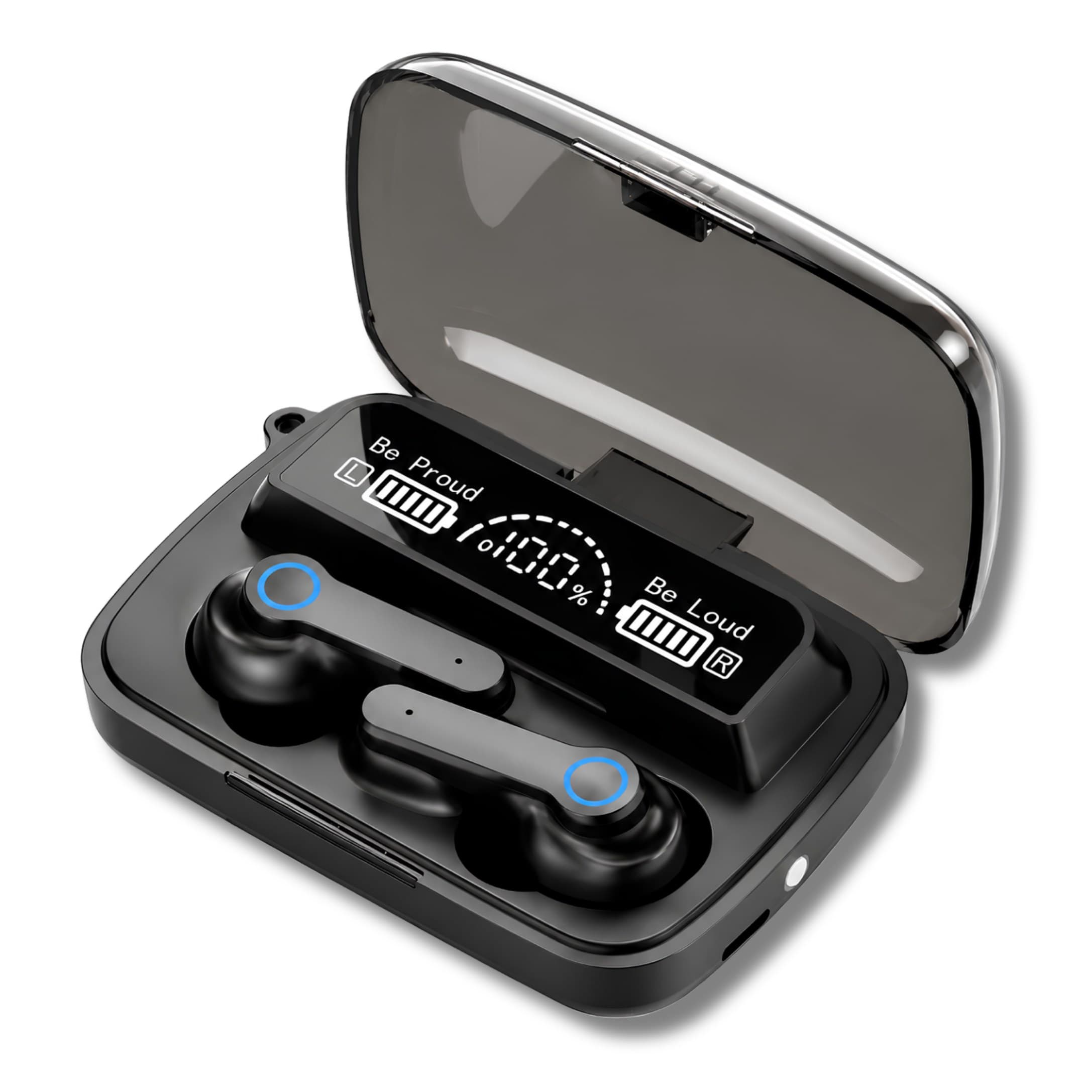 Audifonos Inalambricos M19 Bluetooth 5.3 Recargables Con Power Bank