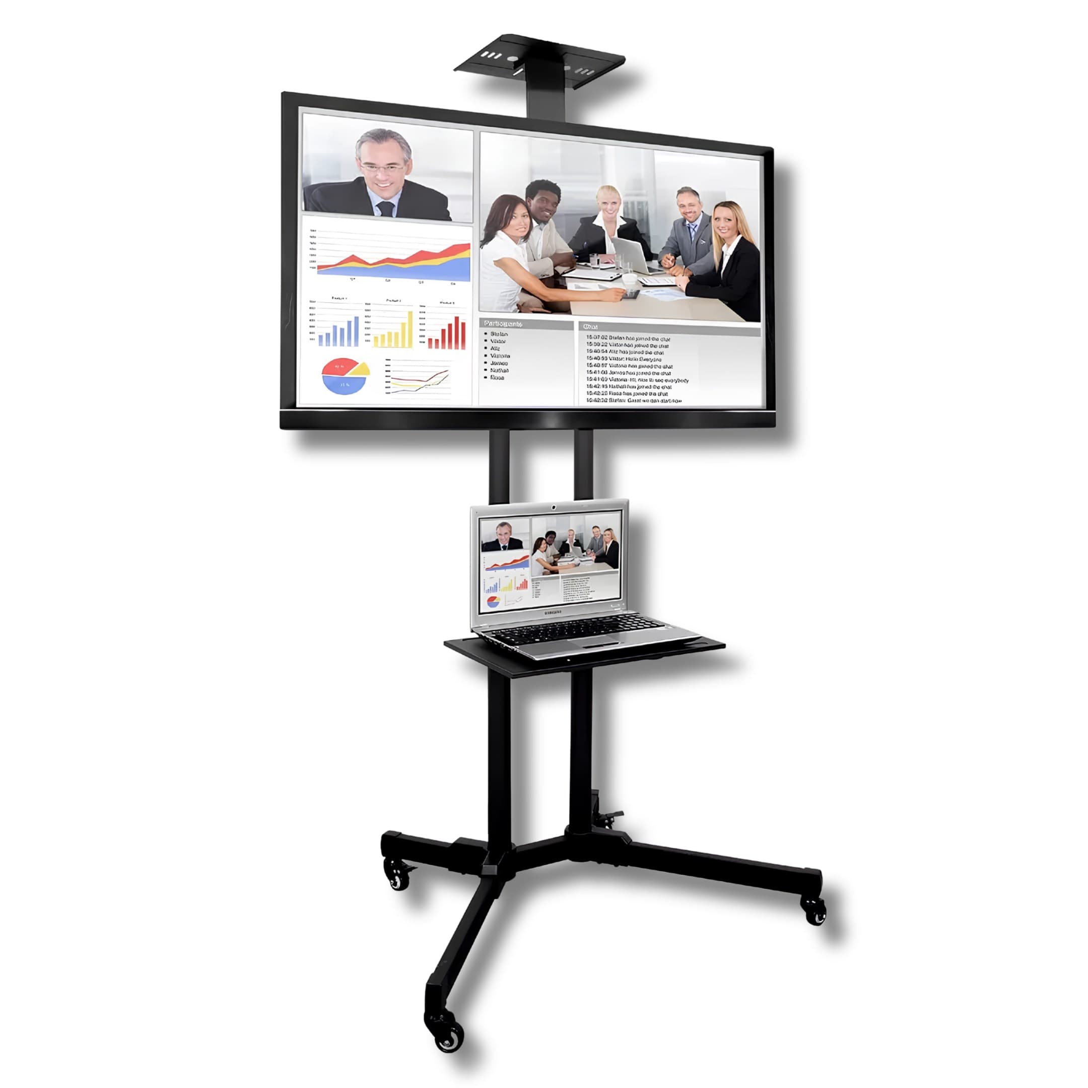 Base Soporte TV Pedestal 1500 Para Pantallas De 32 A 70 Pulgadas