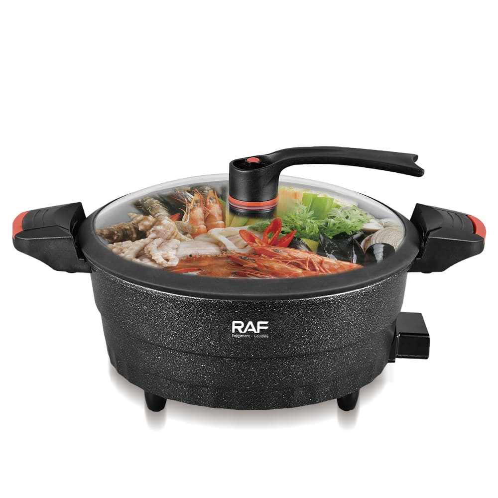 Olla Caliente Eléctrica RAF 1300W Antiadherente