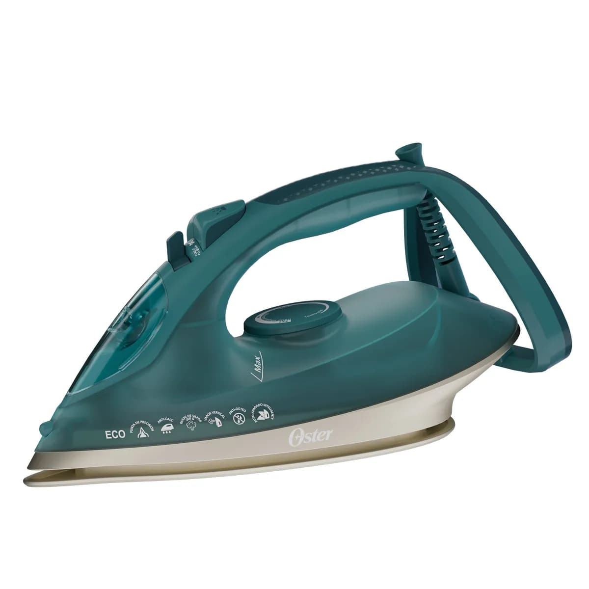 Plancha de Ropa OSTER Vapor AeroGlide Max S7800 Verde Oscuro
