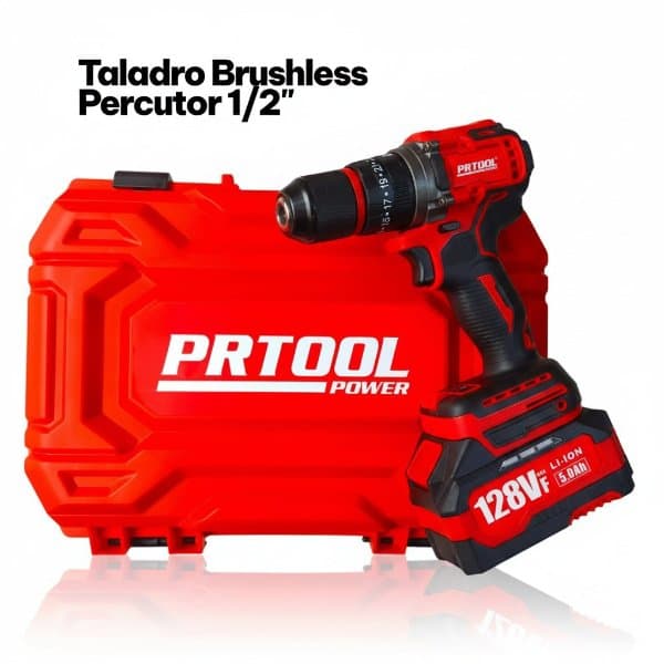 Ta128Rc Taladro Percutor Brushless 1/2"