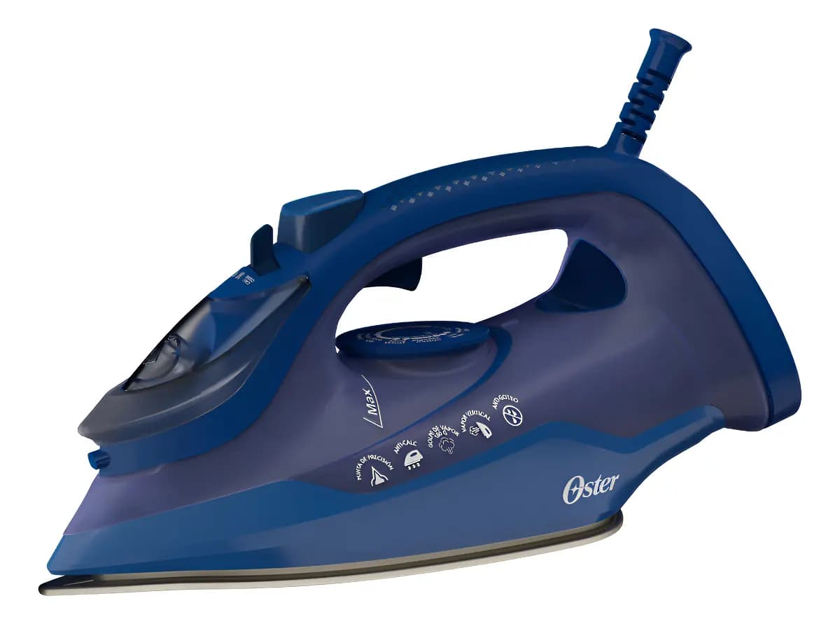 Oster Plancha De Vapor, AeroGlide S7200, Azul Oscuro