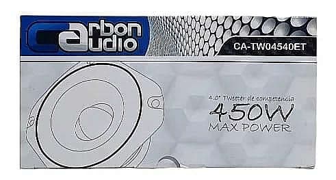 Tweeter 450w Carbón Audio