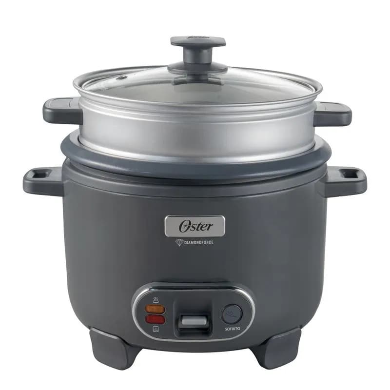 Olla Arrocera Oster, , 10 Tazas, Función De Sofrito, Vaporera, 3 En 1