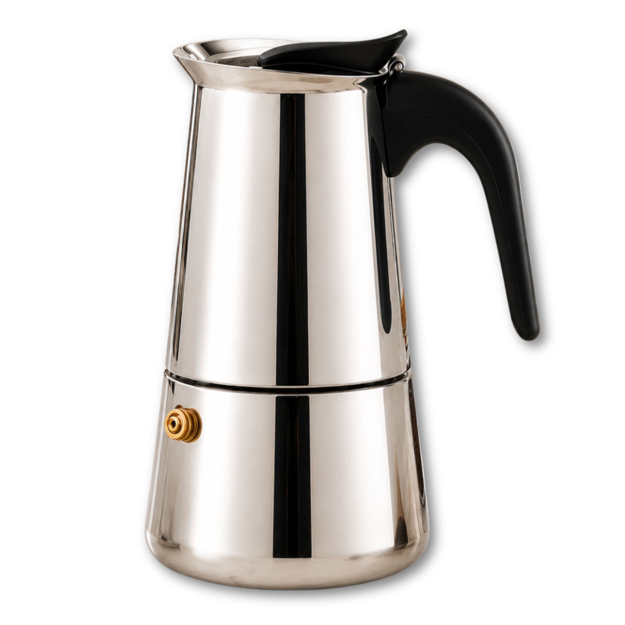 Cafetera Expreso Italiana De Lujo Acero Inoxidable 9 Tazas