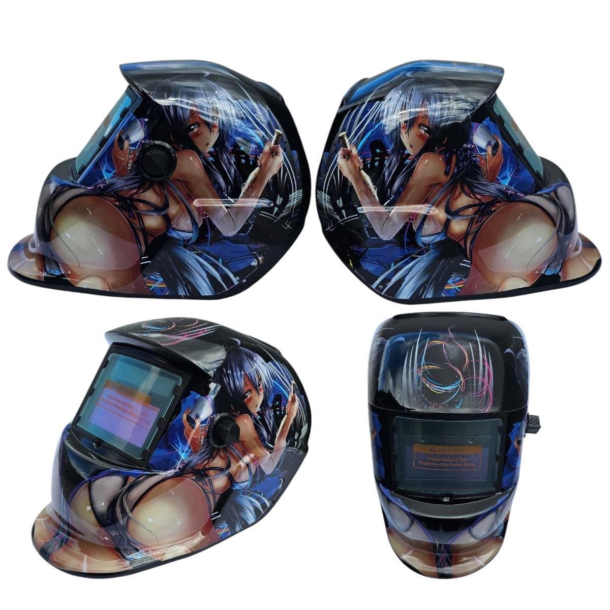Casco Careta  Inteligente Soldar C01-Bgg
