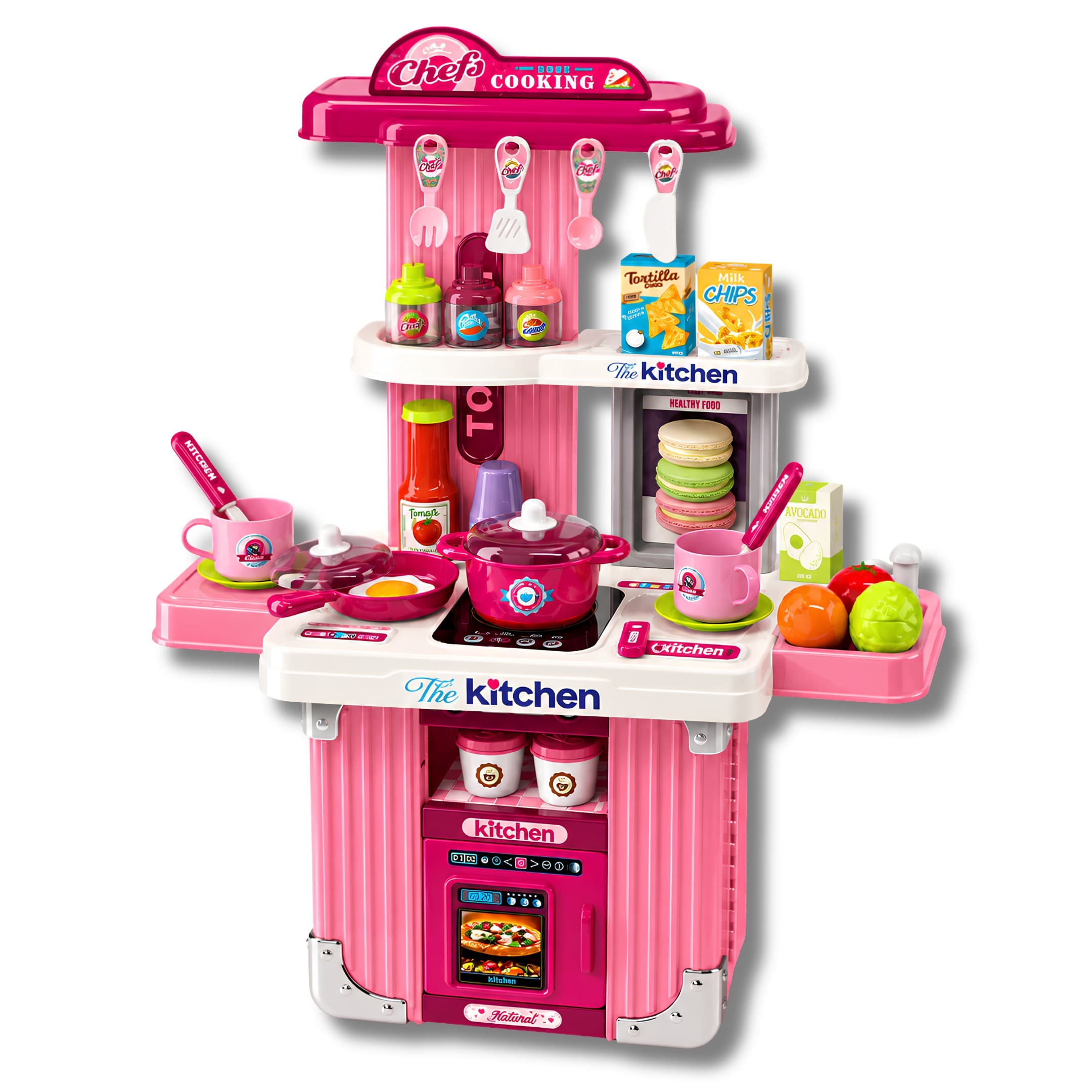 Juguete De Cocina Didactico Modelo 101A En Maletin Set Multiuso Y Manual