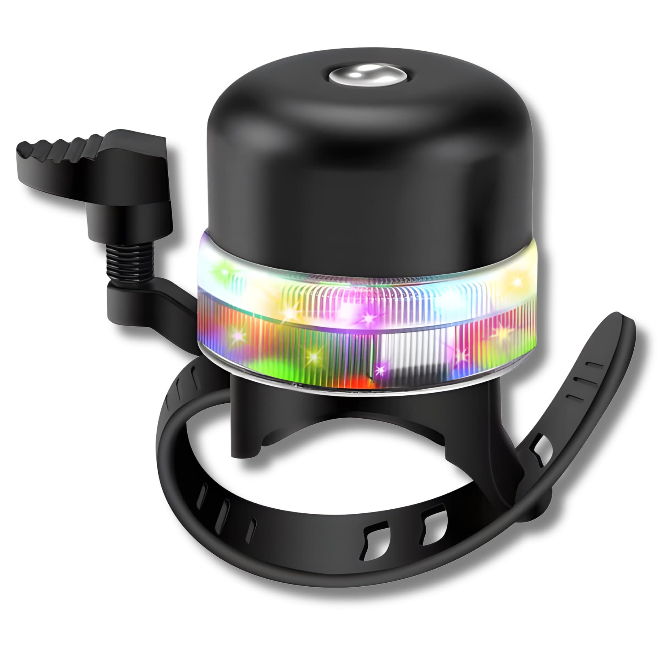 Luz LED + Timbre Para Bicicleta Recargable USB