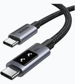 Cable USB-C 100W con Pantalla Digital LED