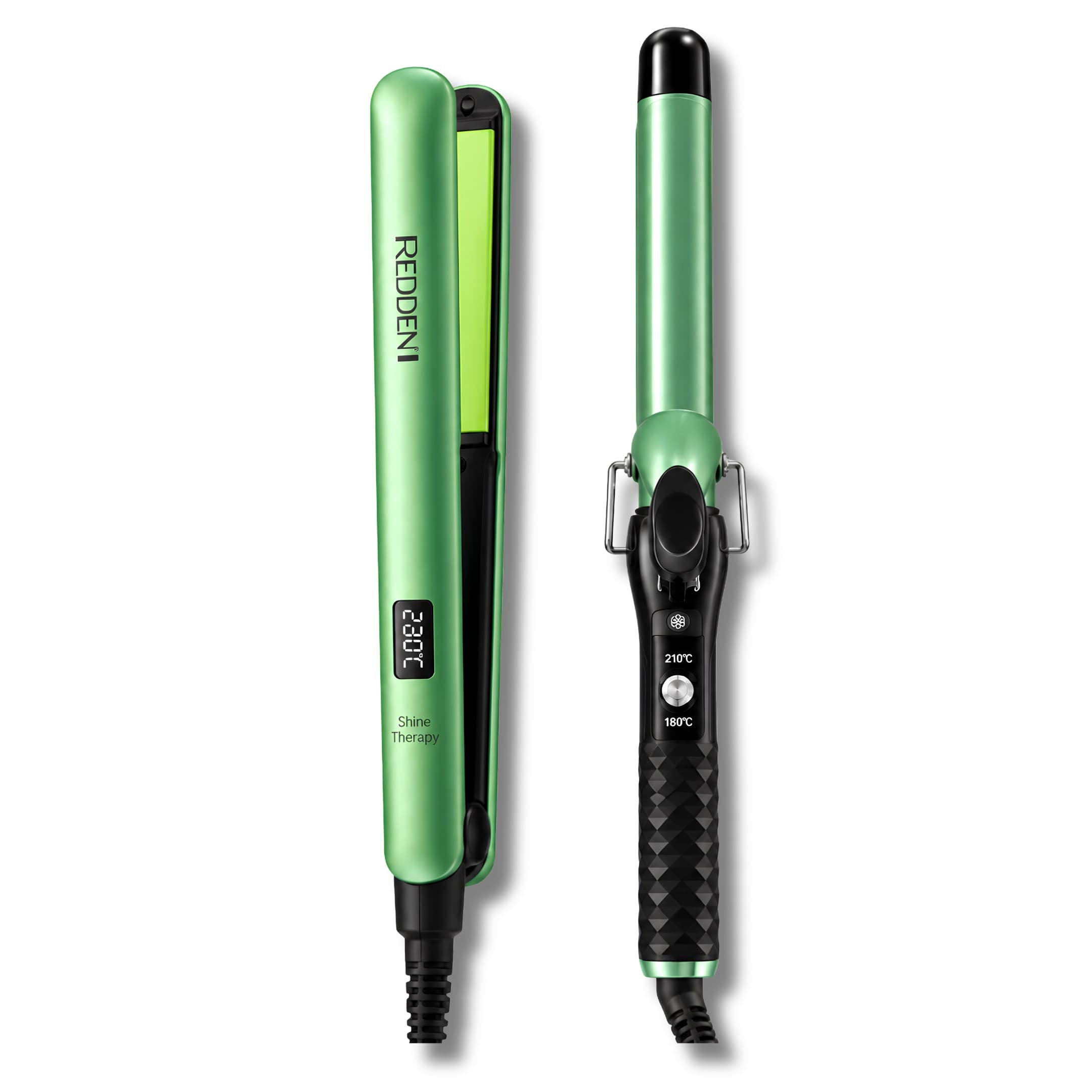 Set Combo Aguacate De Plancha Y Rizadora Redden 2560 Para Cabello 1.1