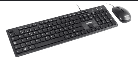 Combo Teclado y Mouse JANUS Alambrico