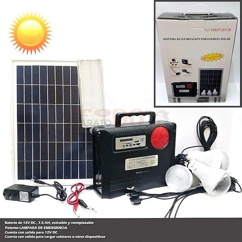 Kit Solar YJ-1980