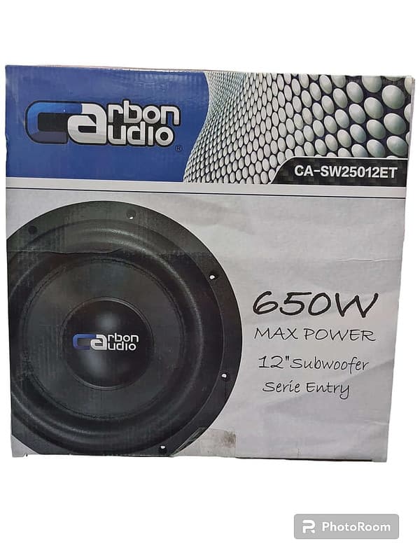 Subwoofer 12" 650W Carbón Audio