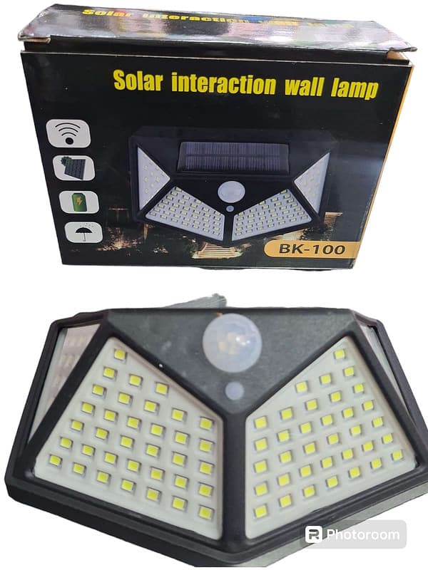 Lampara Solar Bk 100