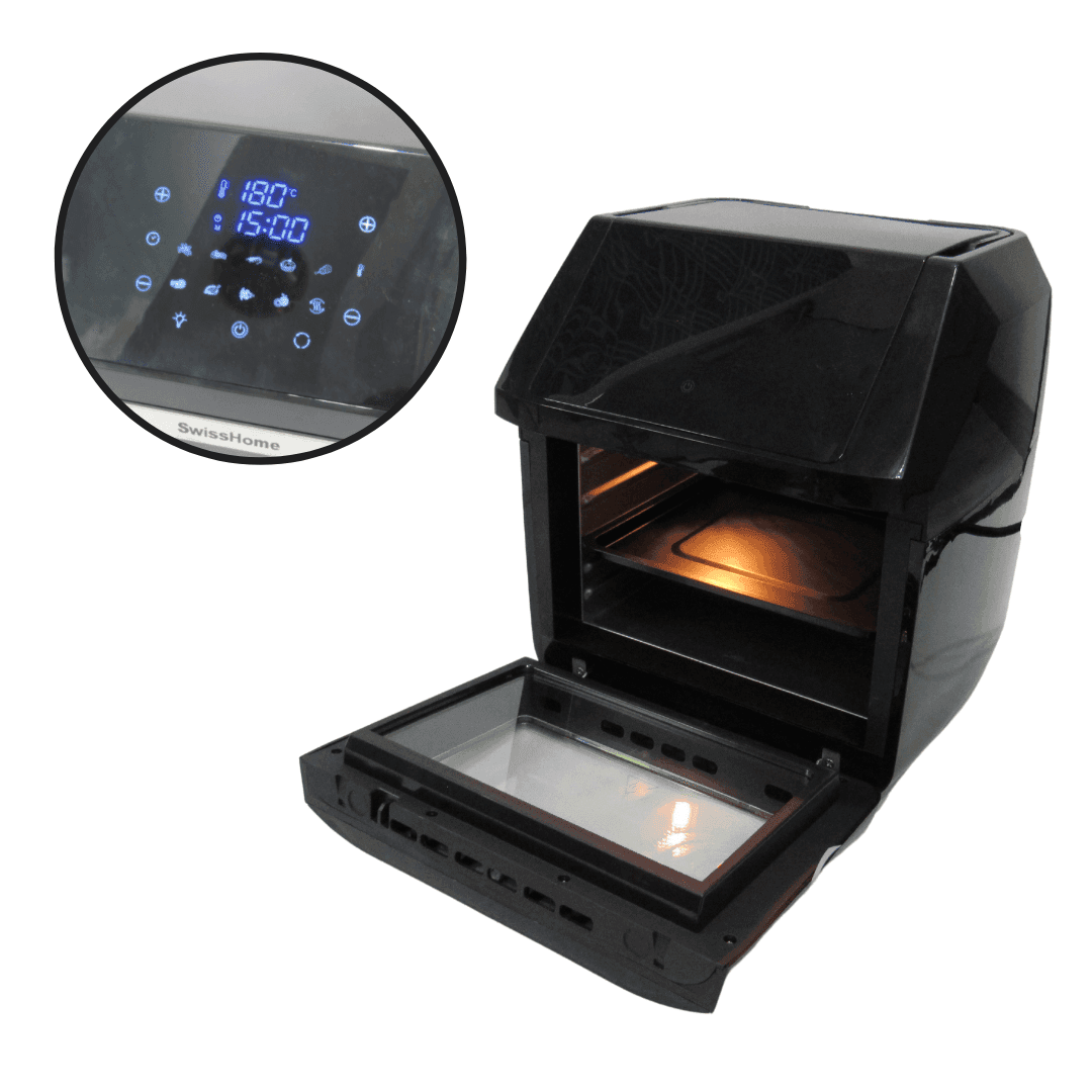 Freidora de Aire Air Fryer 12 Litros Oven Freidora Con Horno Swiss Home