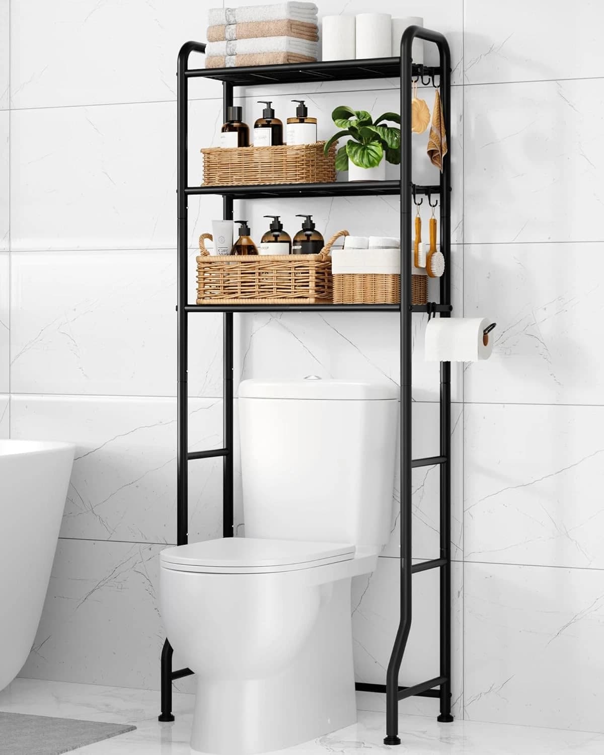 Organizador De Baño Sobre Inodoro