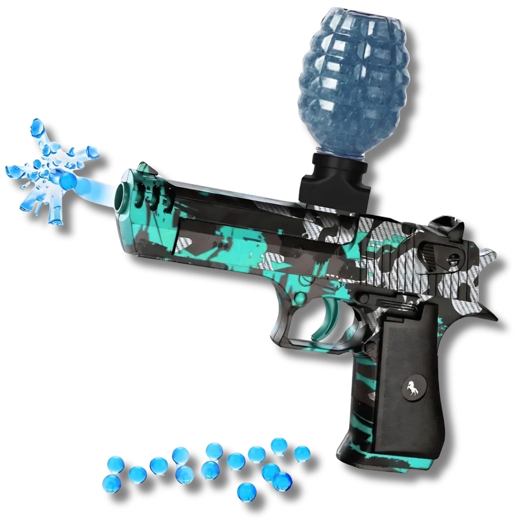 Lanzador De Orbeez Pistola De Hidrogel Shooting + 5000 Bolas
