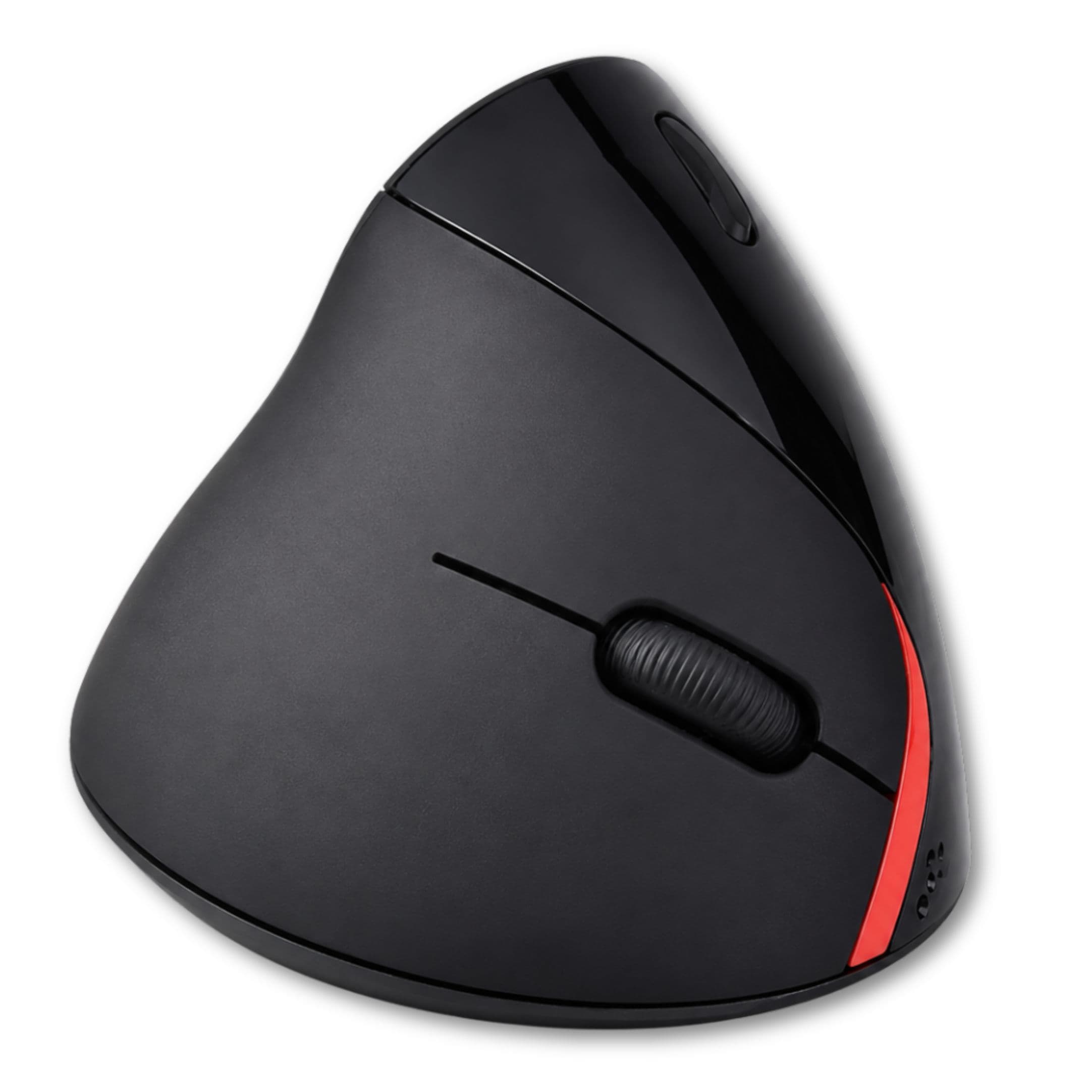 Mouse Ergonómico Alámbrico Vertical Sensor Óptico Con Botones Laterales