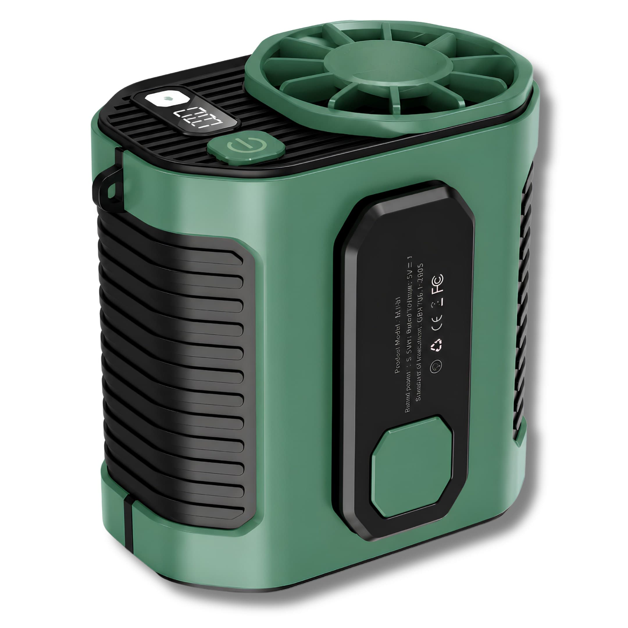 Ventilador Portable G-TIDE Fw01 Con Linterna Y Pantalla LED