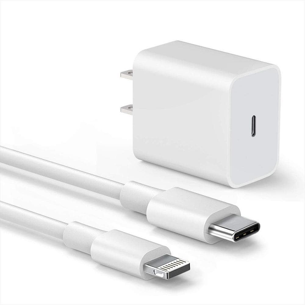 Cargador Completo Apple | Adaptador + USB-C a Lightning (1m)