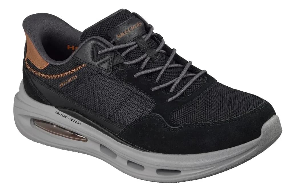 SKECHERS RELAXED FIT NEGR
