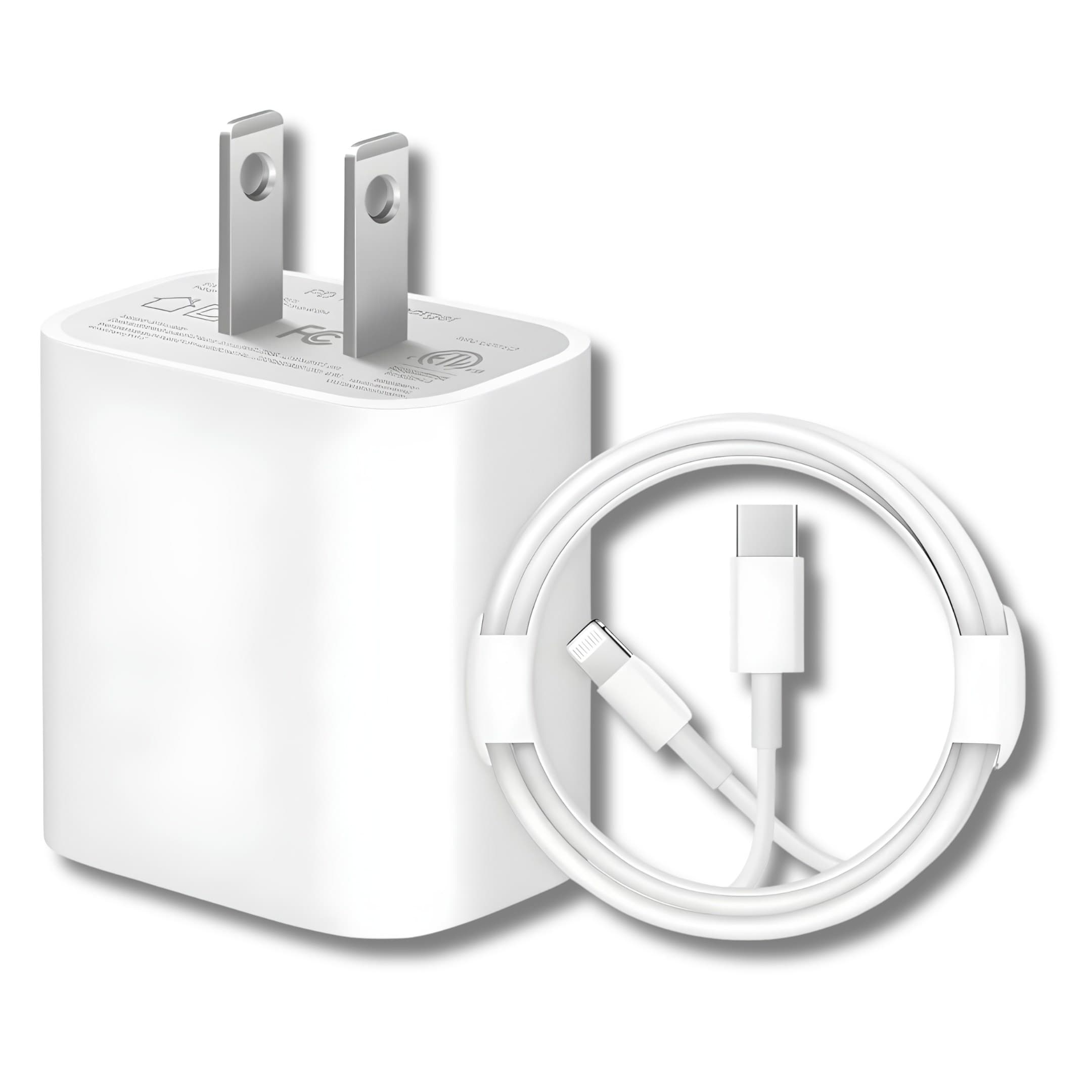 Cargador De Pared 25W Carga Rápida Para iPhone Con Puerto USB-C 1.1