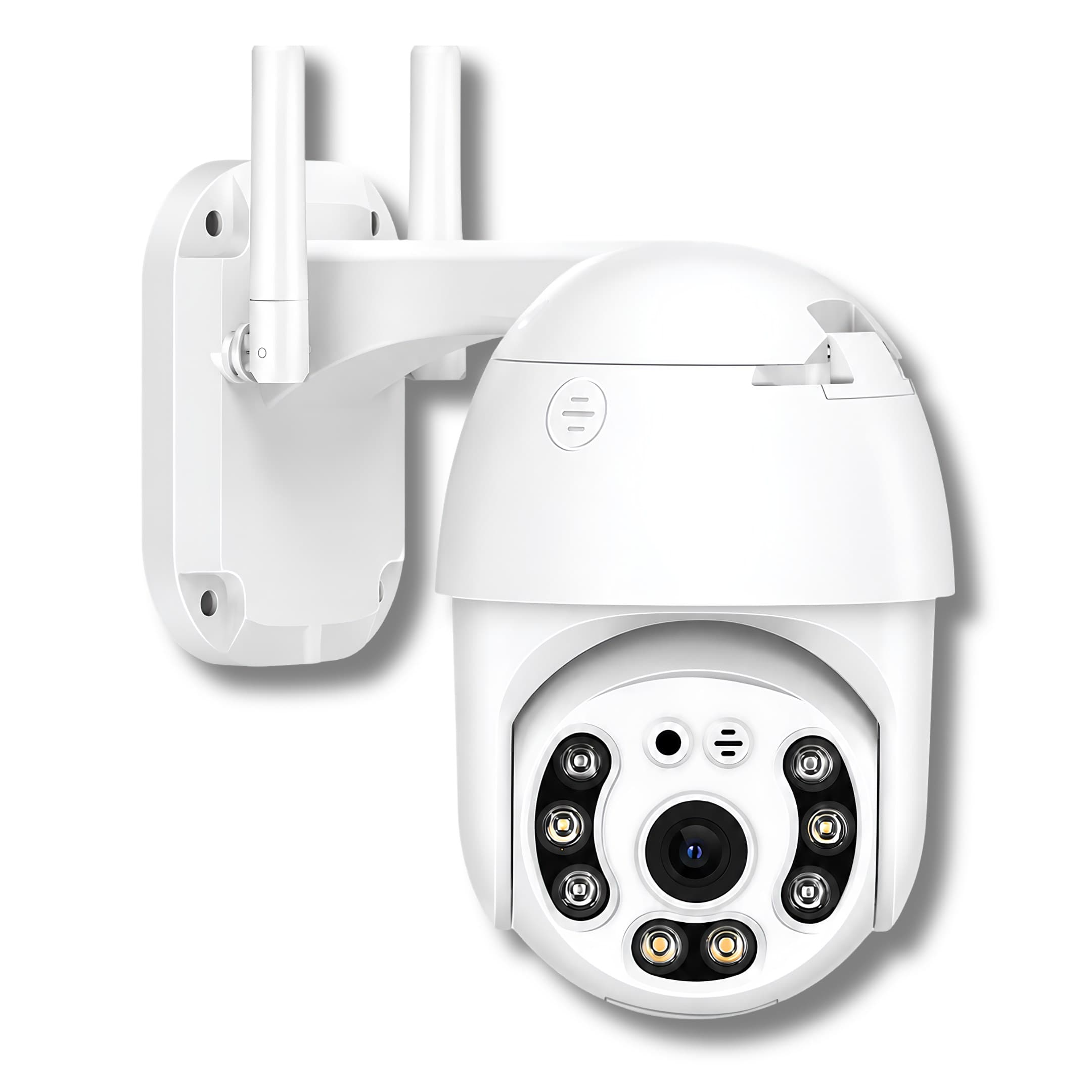 Cámara Interperie De Seguridad Para Exterior Con 2 Antenas Wi-Fi 360°