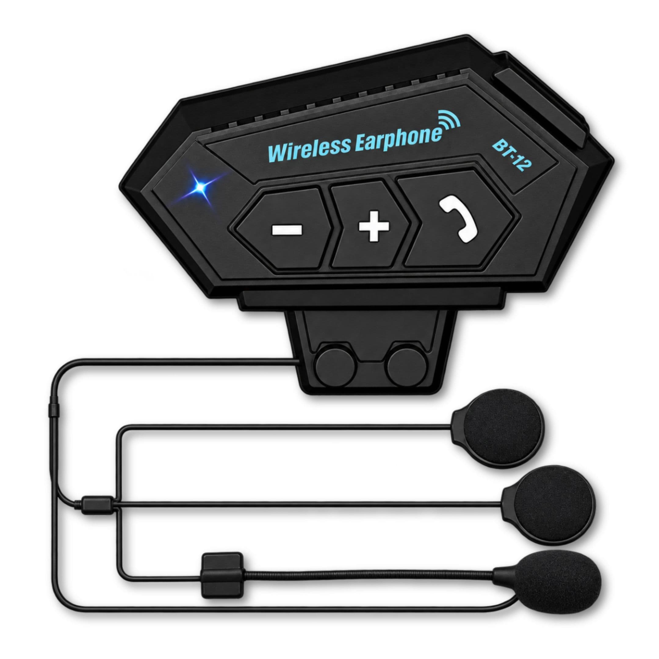 Intercomunicador BT12 Auricular De Casco Bluetooth