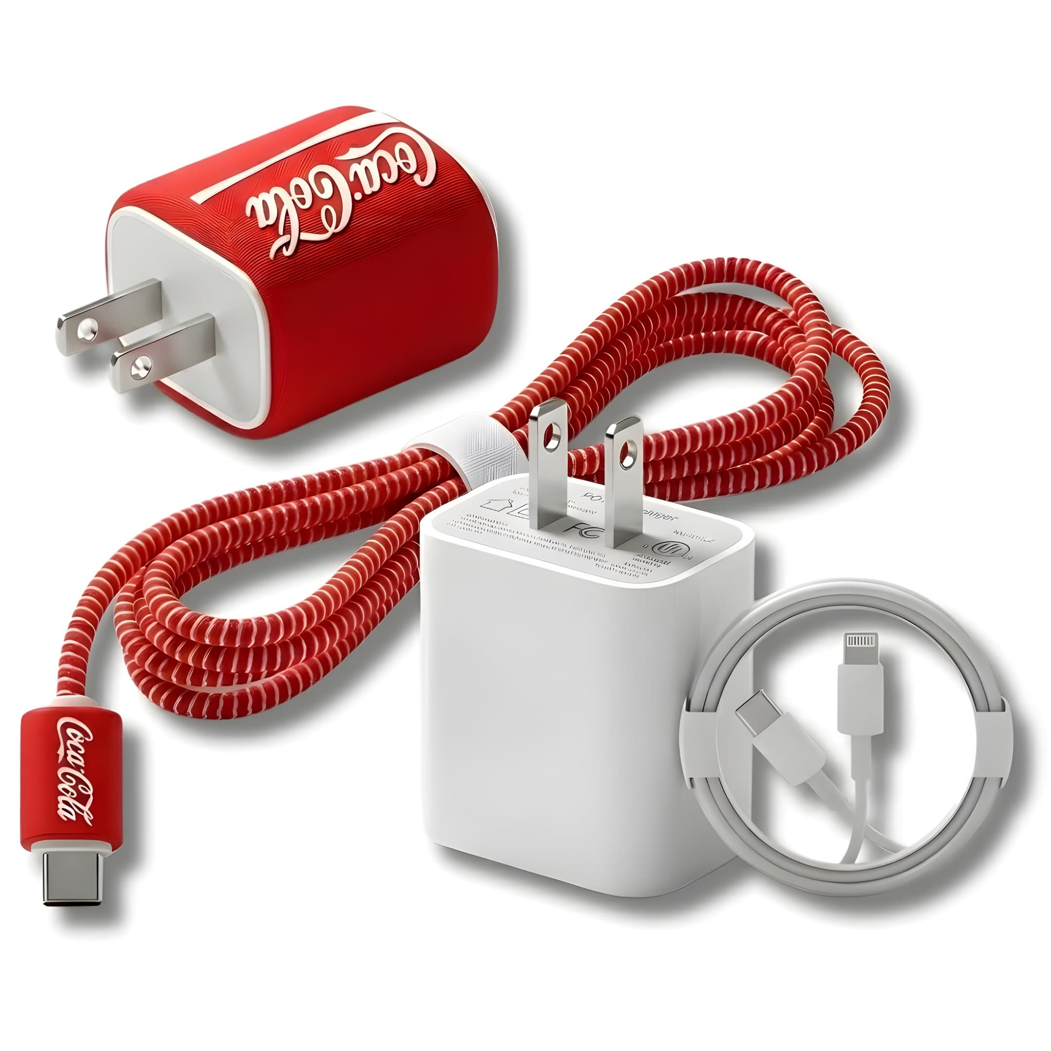 Combo Cargador 20W Carga Rápida Con Puerto USB-C + Forro Incluido 1.1